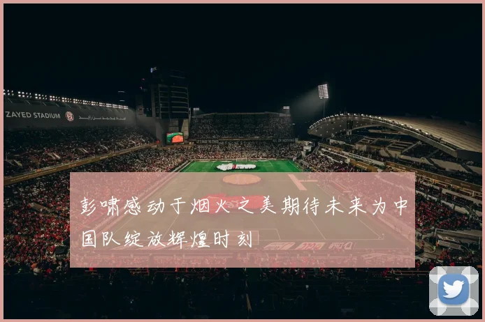 彭啸感动于烟火之美期待未来为中国队绽放辉煌时刻
